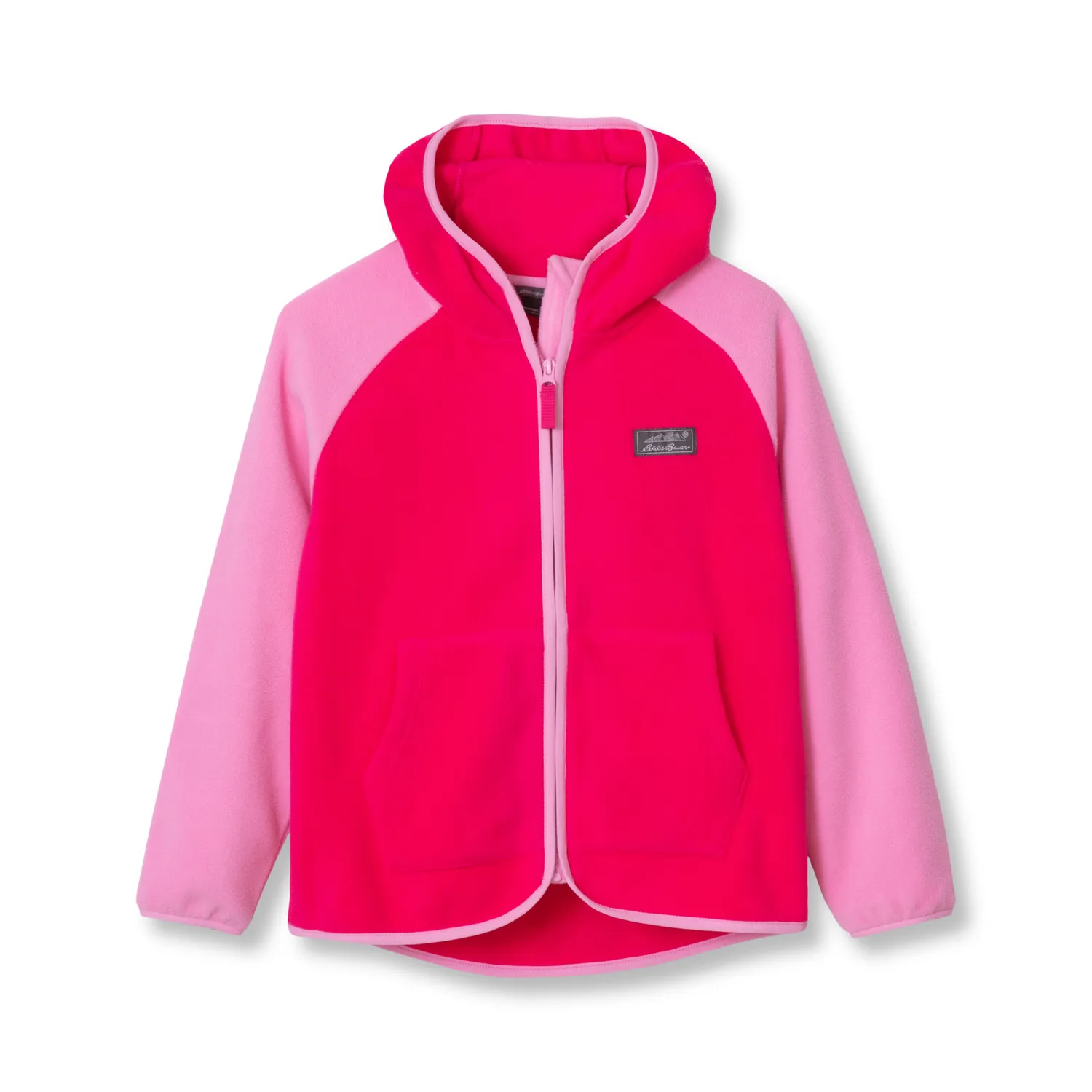 Eddie Bauer Quest geaca fleece fete Aqua cu gluga plusata