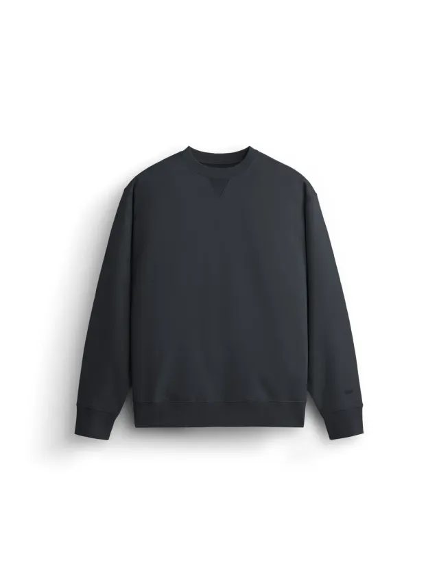 Alpha Industries Essential French Terry Crewneck Gen II hanorac negru bumbac