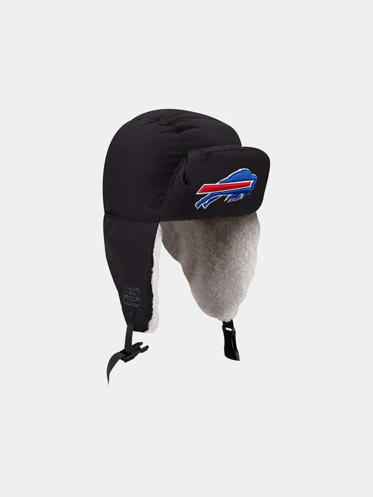 Buffalo Bills X Alpha X New Era Quilted Trapper caciula neagra