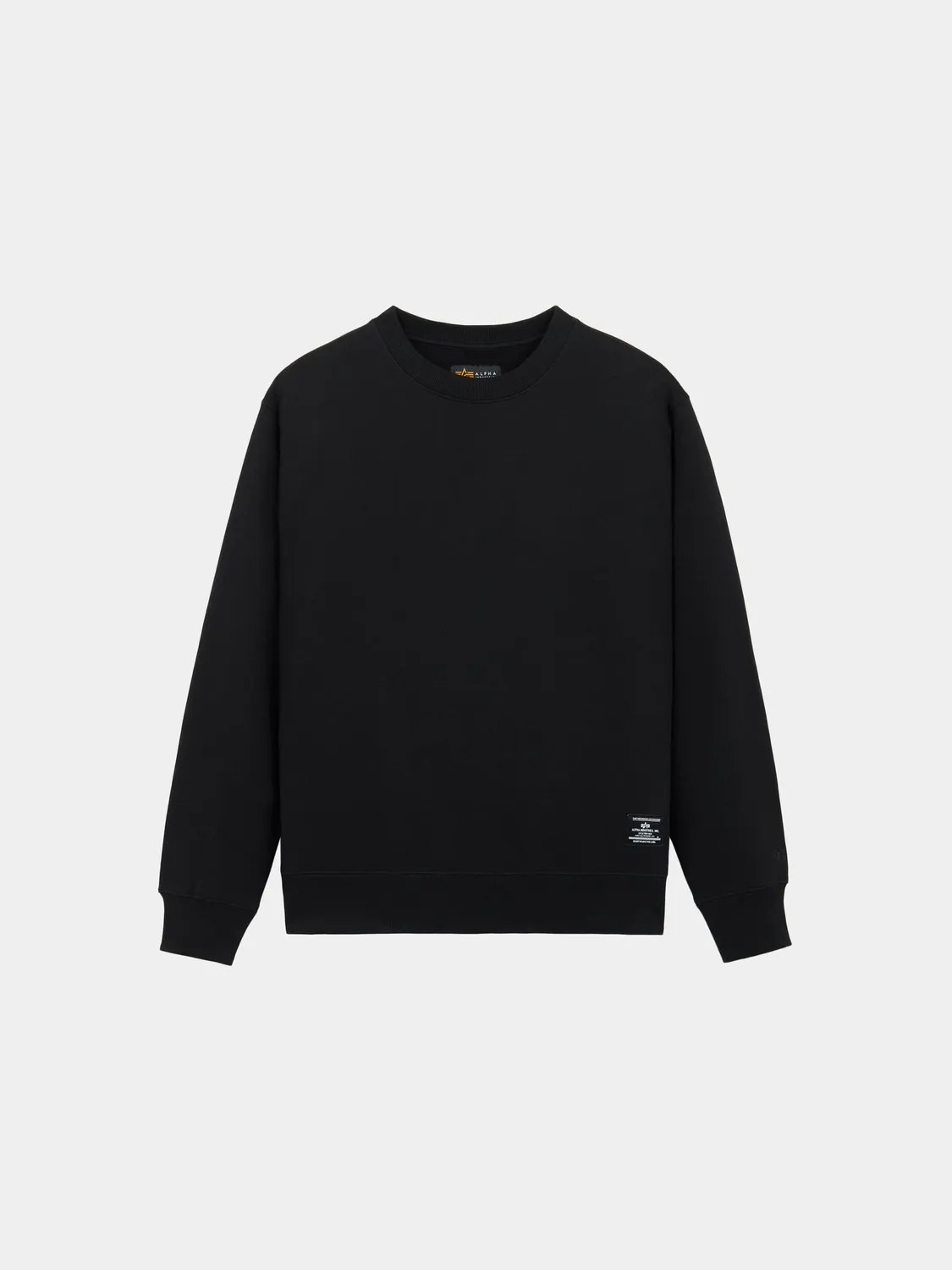 Alpha Industries Patched bluzon negru bumbac