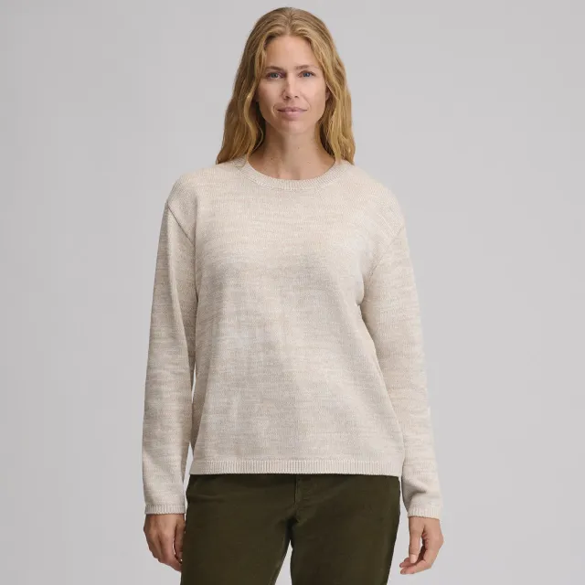 Eddie Bauer Marl Crewneck pulover Pumice melanj
