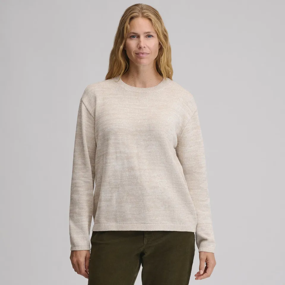 Eddie Bauer Marl Crewneck pulover Pumice melanj