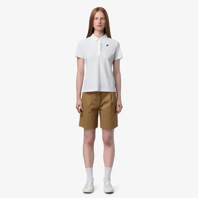 K-Way Nive K5122VW pantaloni scurti maro chino dama