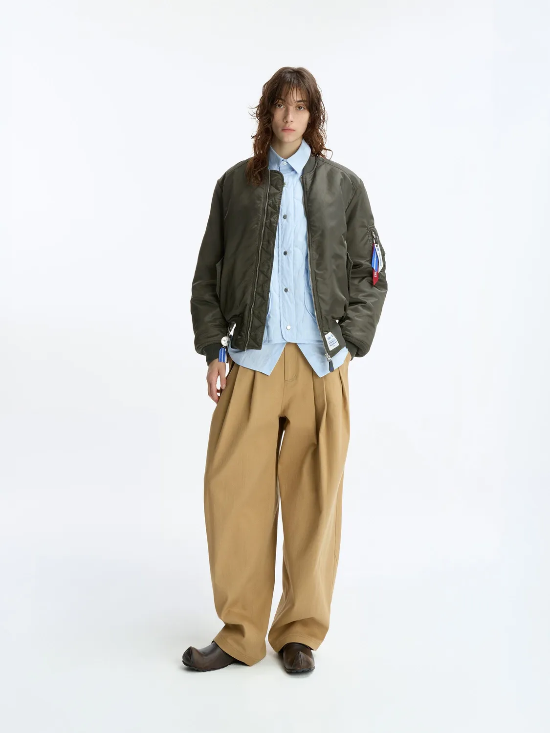 Alpha Industries Ader Error MA-1 vesta kaki detasabila