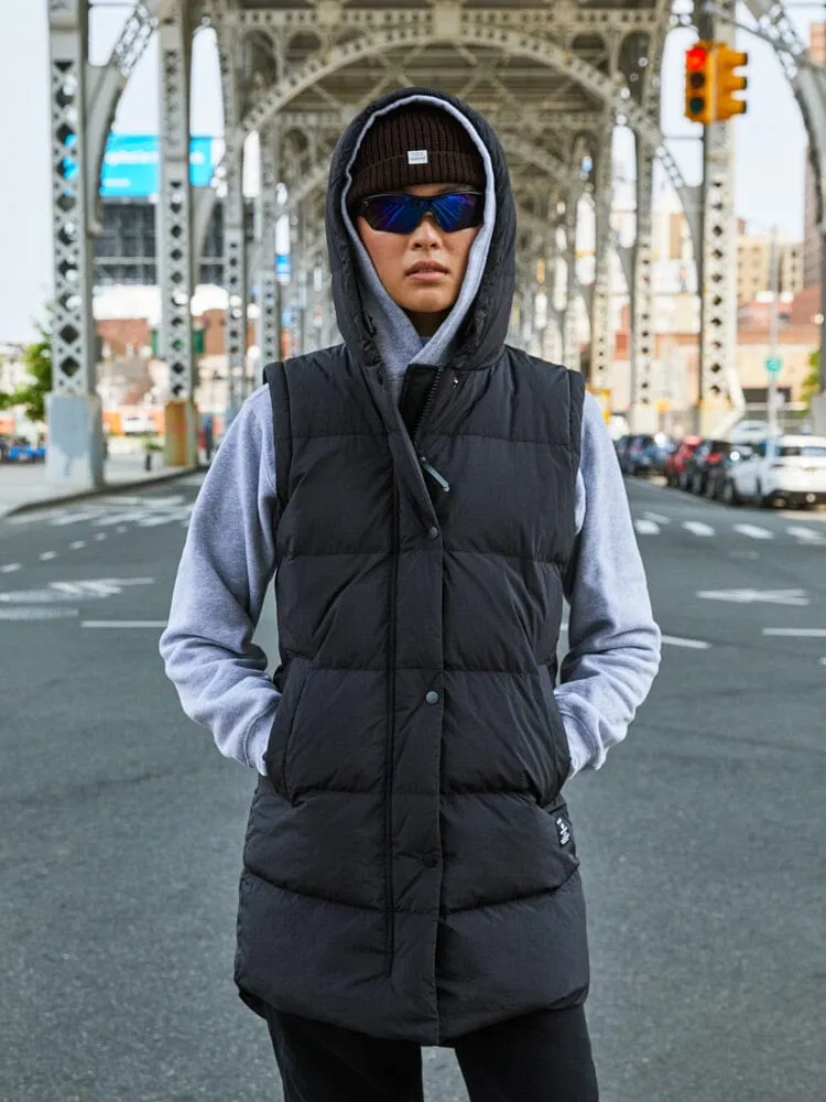 Alpha Industries Sierra Convertible parka damă puf Negru