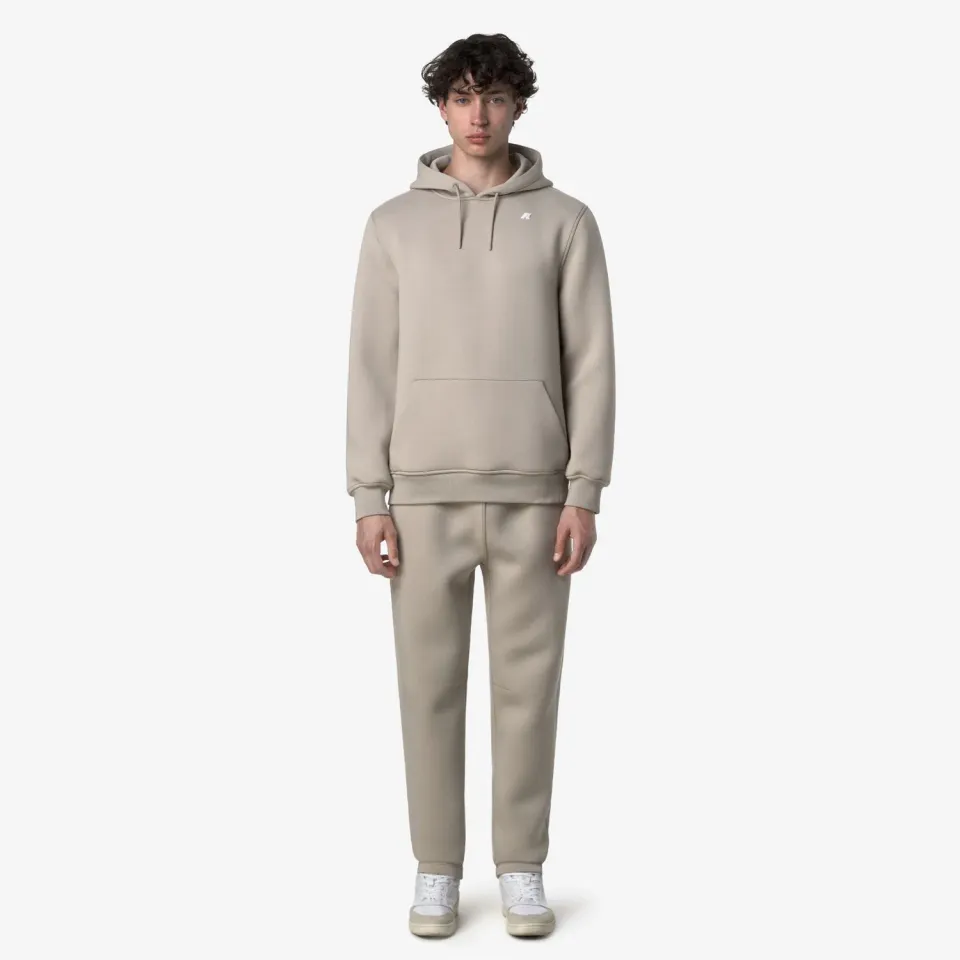 K-Way Micka Spacer pantaloni sport Beige Cashmere caldurosi