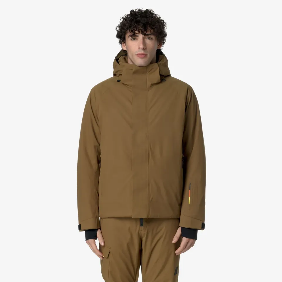 K-Way Malamot Microtwill 2L Geaca Barbati Brown Corda
