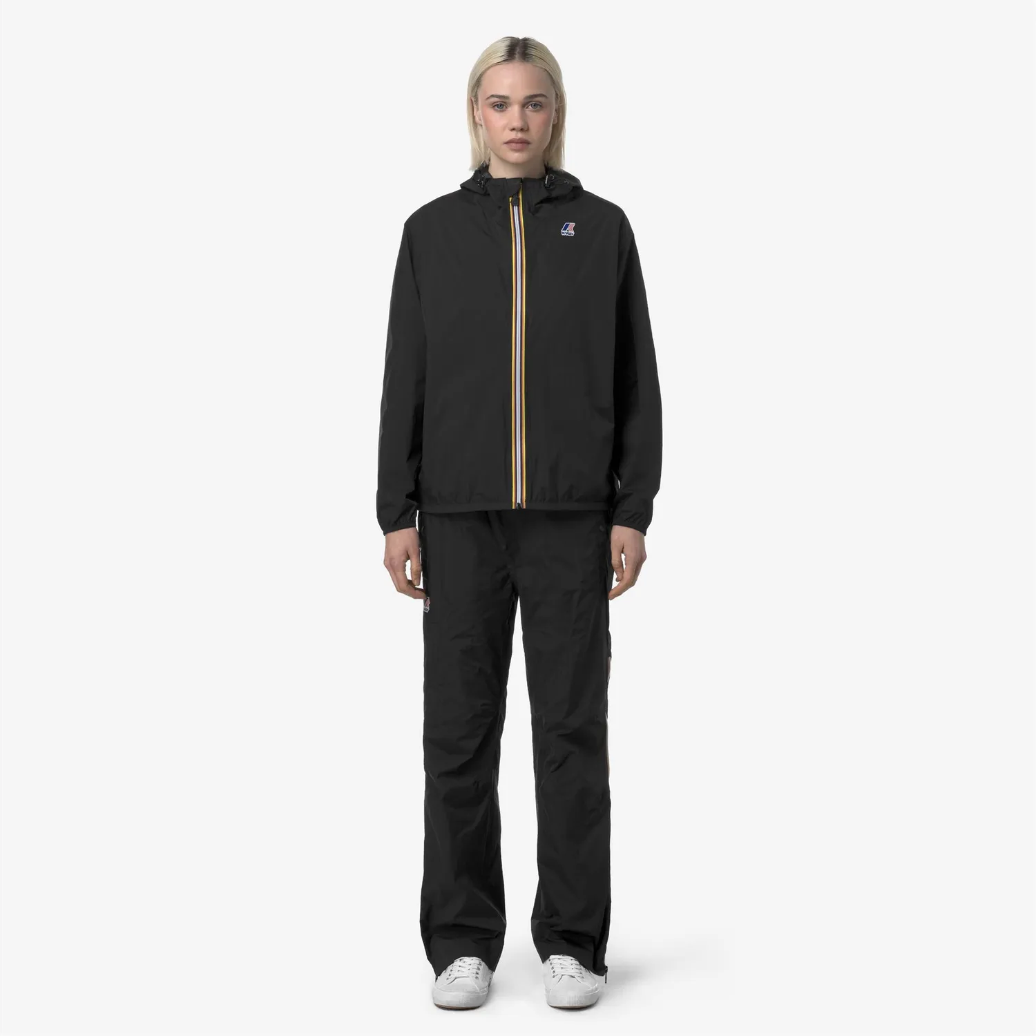 K-Way Le Vrai 4.0 Ethan pantaloni sport unisex negri