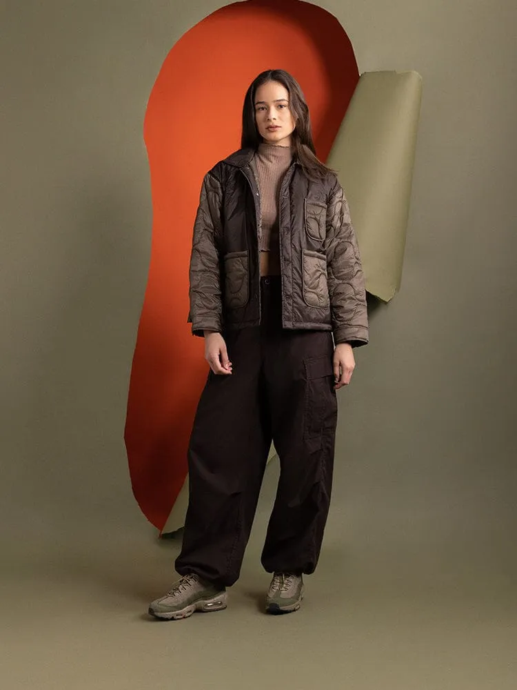 Alpha Industries Chore Coat palton dama maro captuseala matlasata