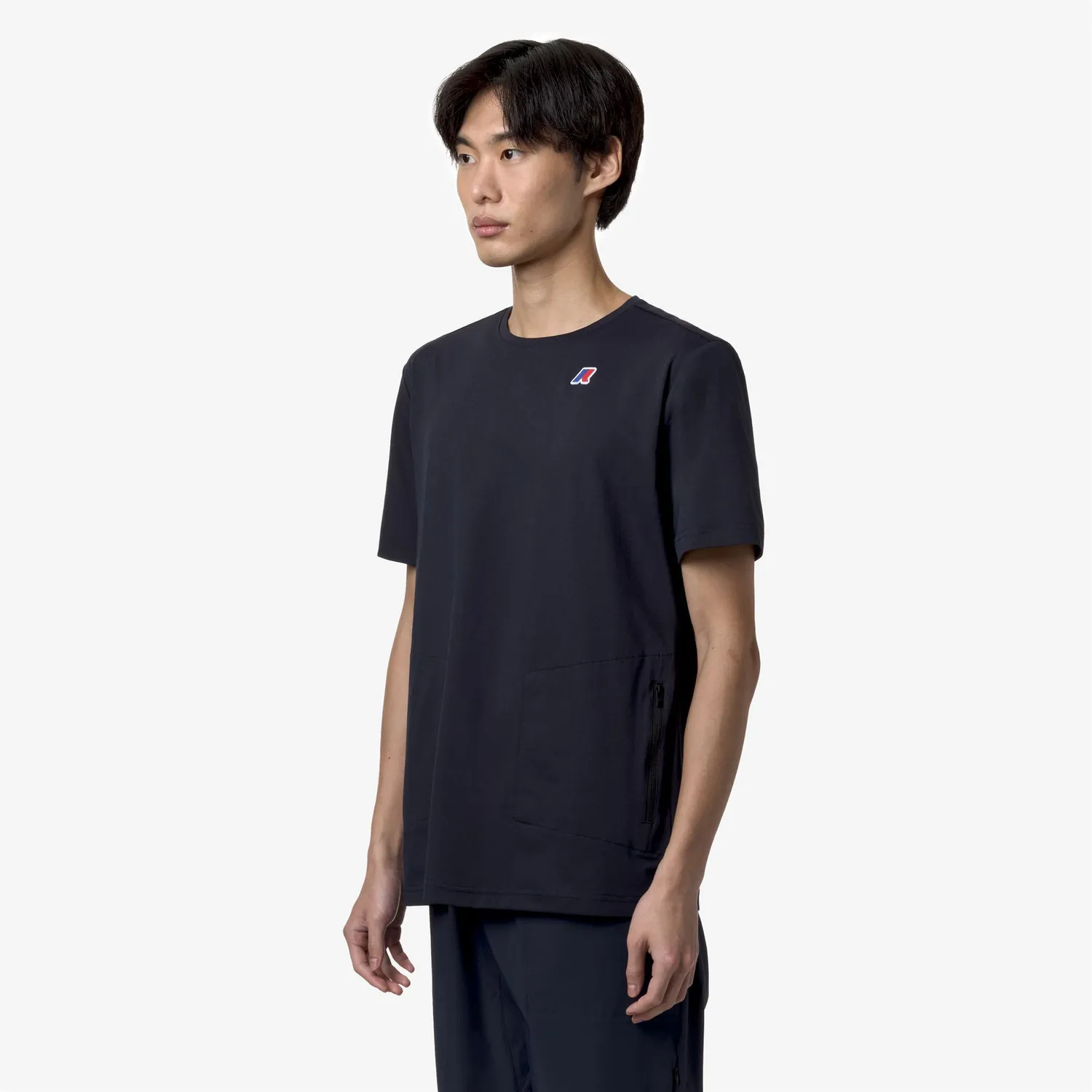 K-Way Seril Travel tricou unisex albastru impermeabil