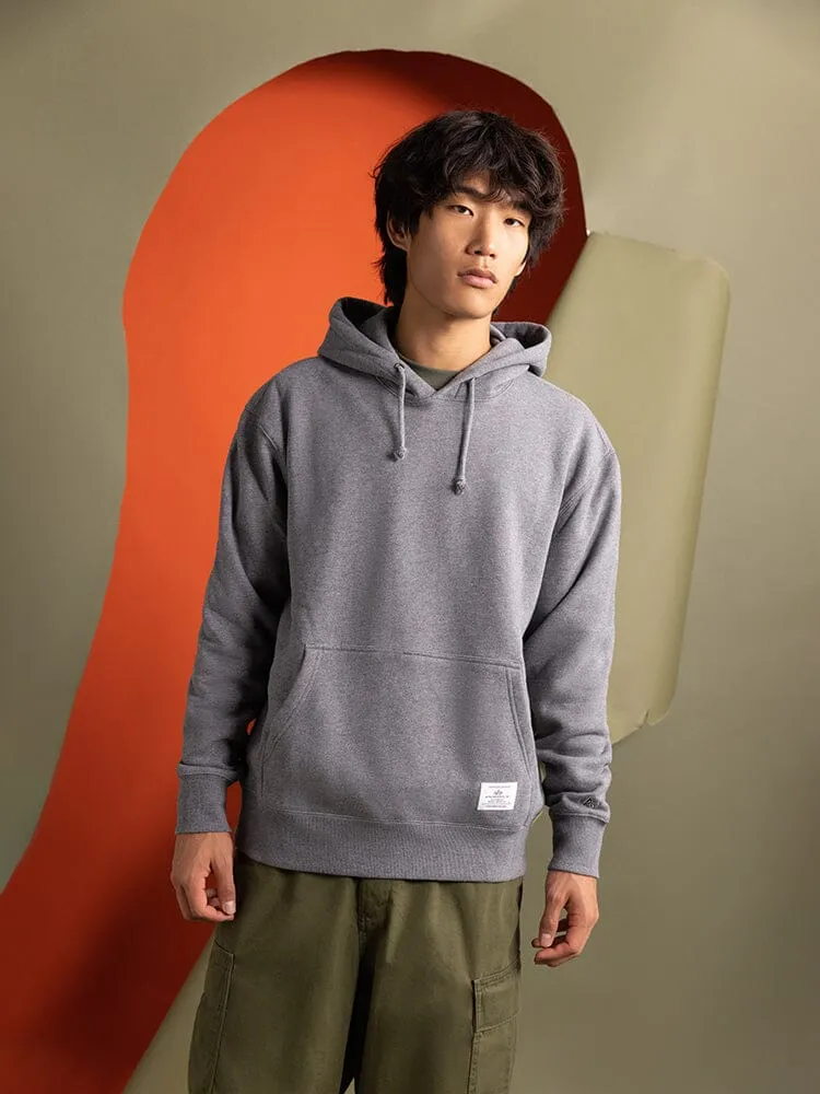 Alpha Industries Essential hanorac negru bumbac unisex