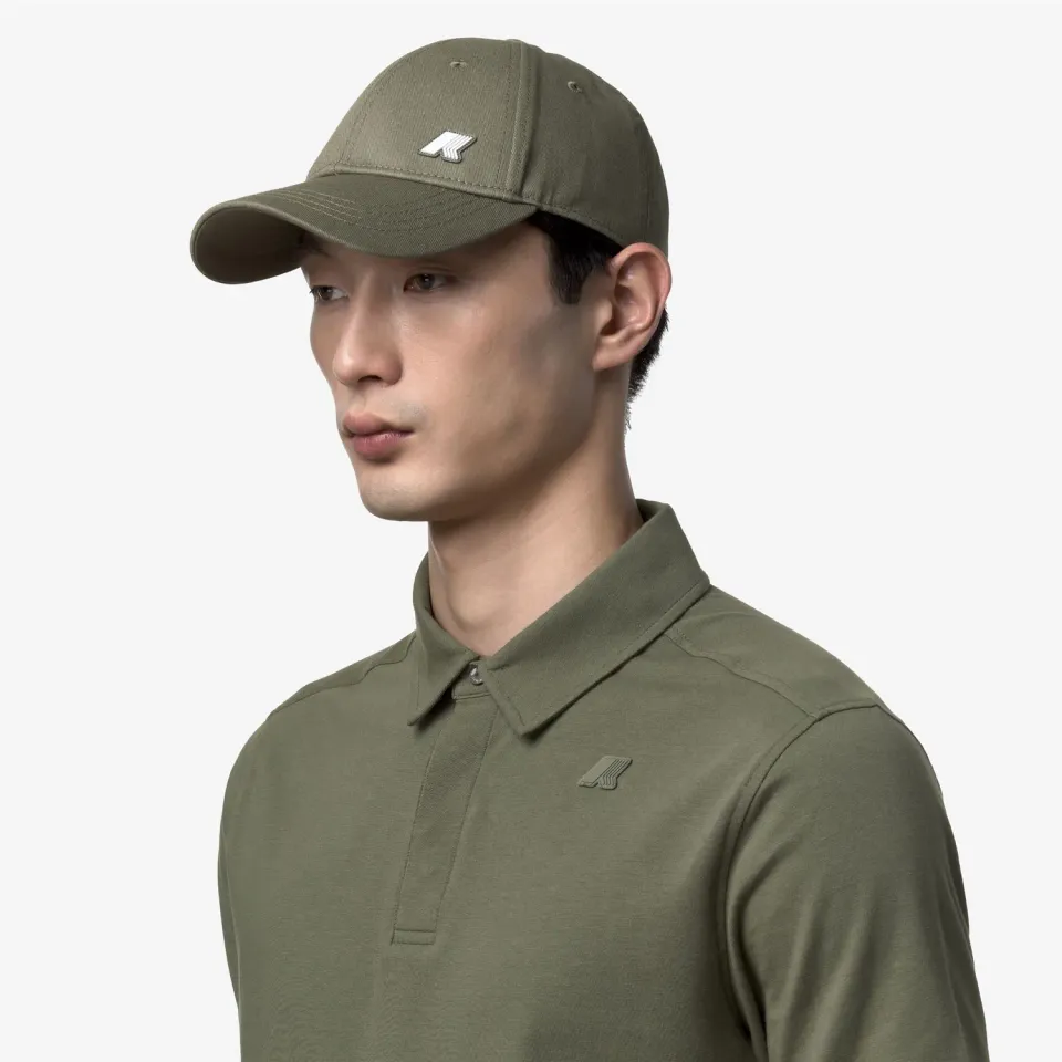 K-Way Ily K2145KW șapcă verde lichen bumbac