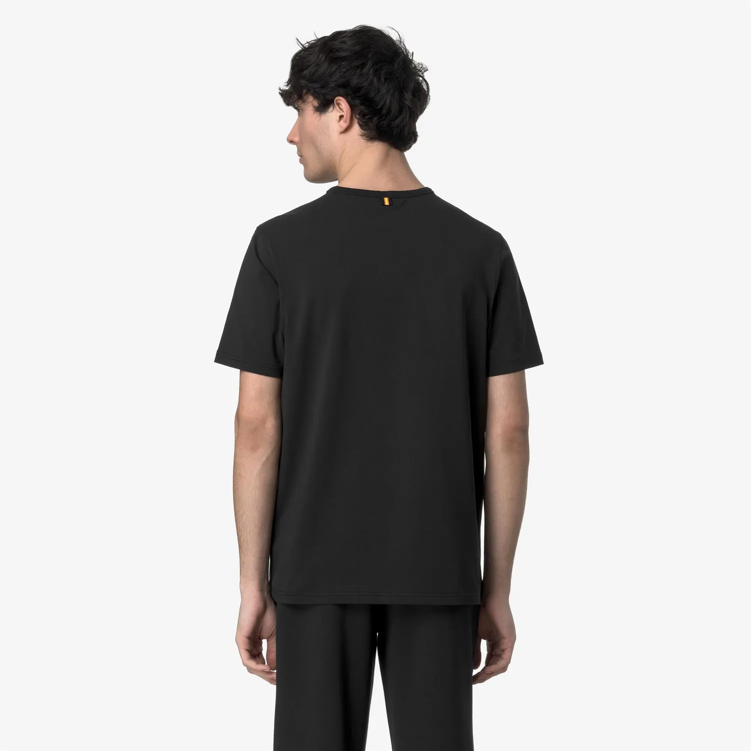 K-Way Adame Light Stretch Jersey tricou barbati negru slim