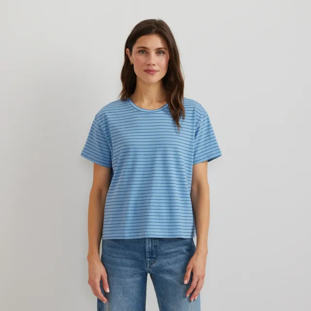 Eddie Bauer Lightwave tricou Blue Fog dungi