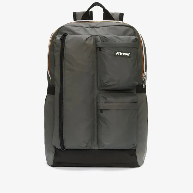 K-Way Ambert rucsac verde impermeabil laptop