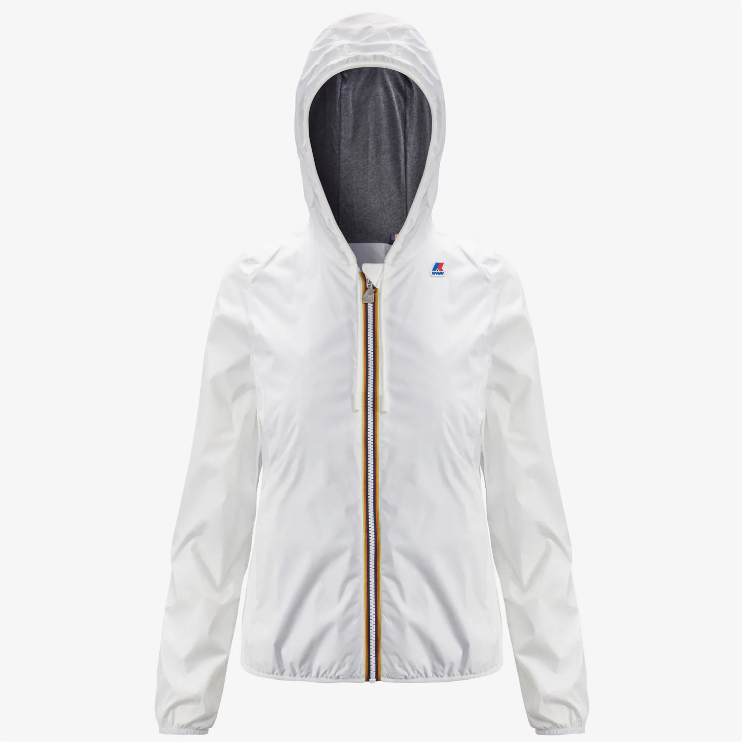 K-Way Lily Poly Jersey geaca dama alb lapte scurta