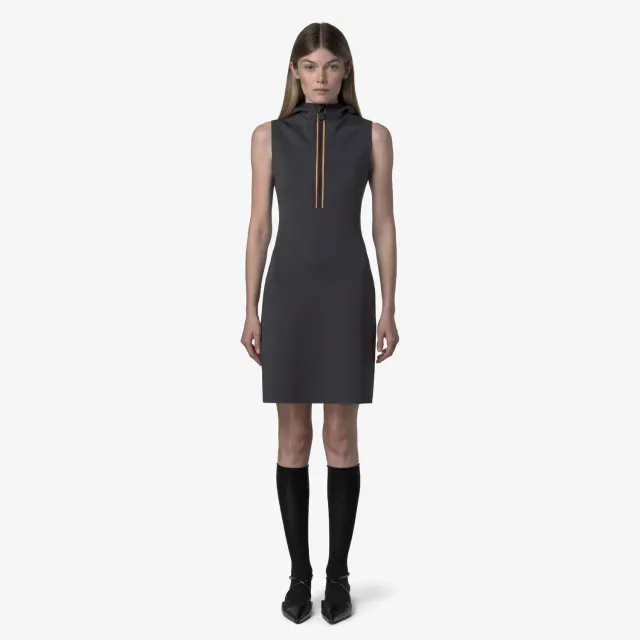 K-Way Hoodress Scuba rochie dama albastru mini