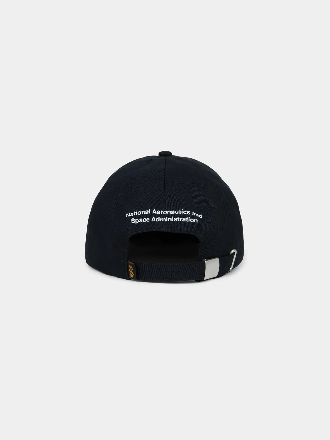 Alpha Industries NASA Galaxy șapcă neagră reglabilă