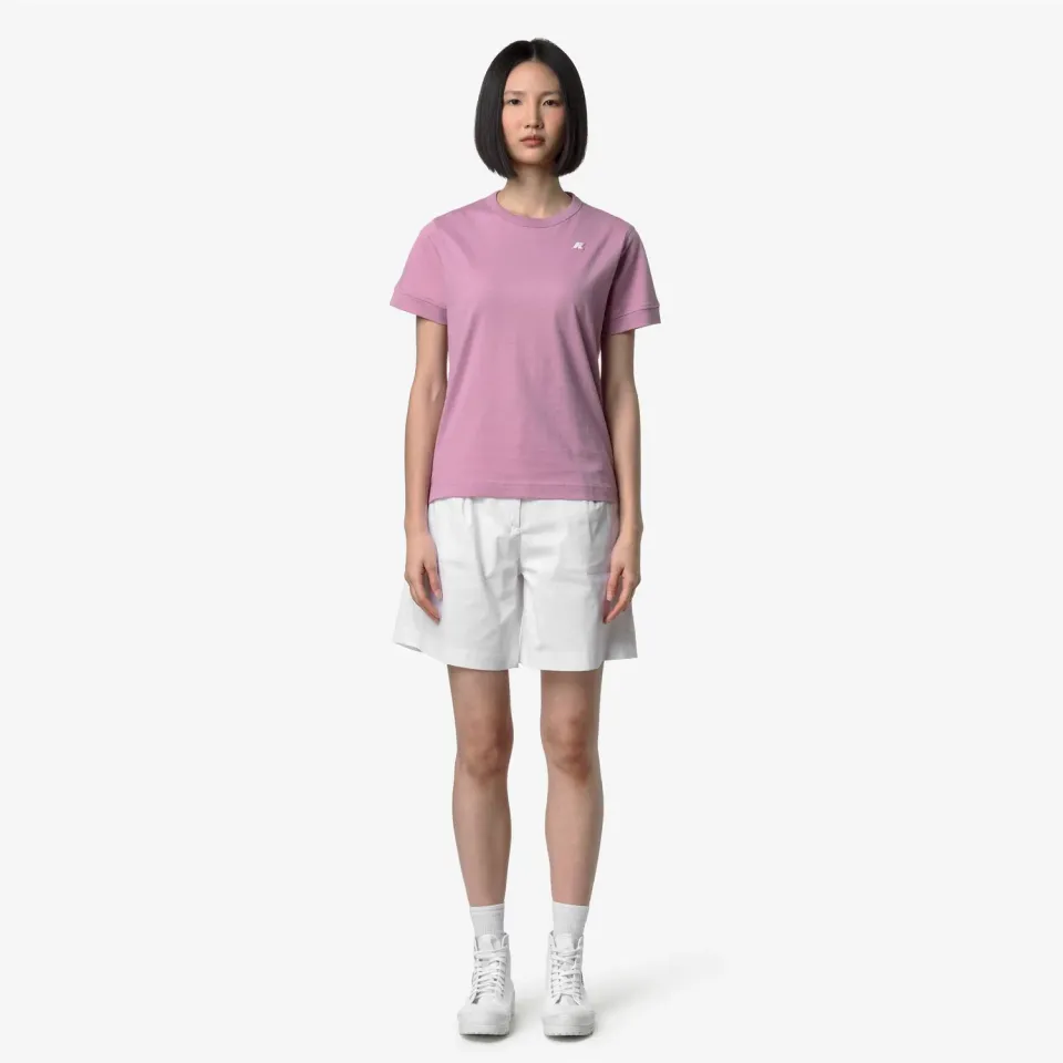 K-Way Emel Jersey tricou damă violet bumbac