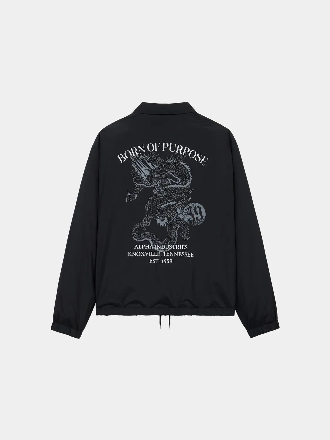 Alpha Industries Hampton Relaxed Fit Coaches Dragon geaca neagra