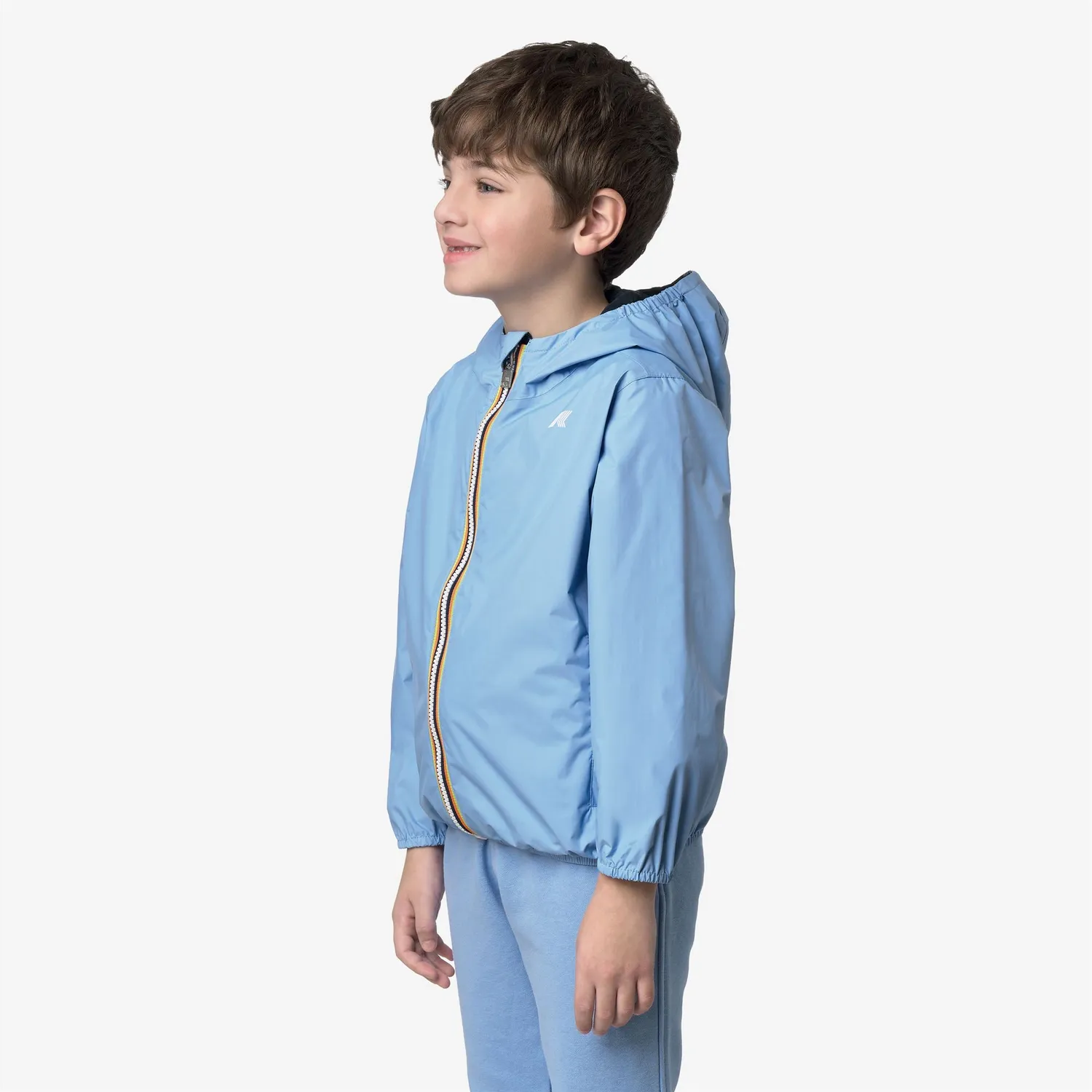 K-Way Jake Plus.2 Double geaca baieti albastra 2in1