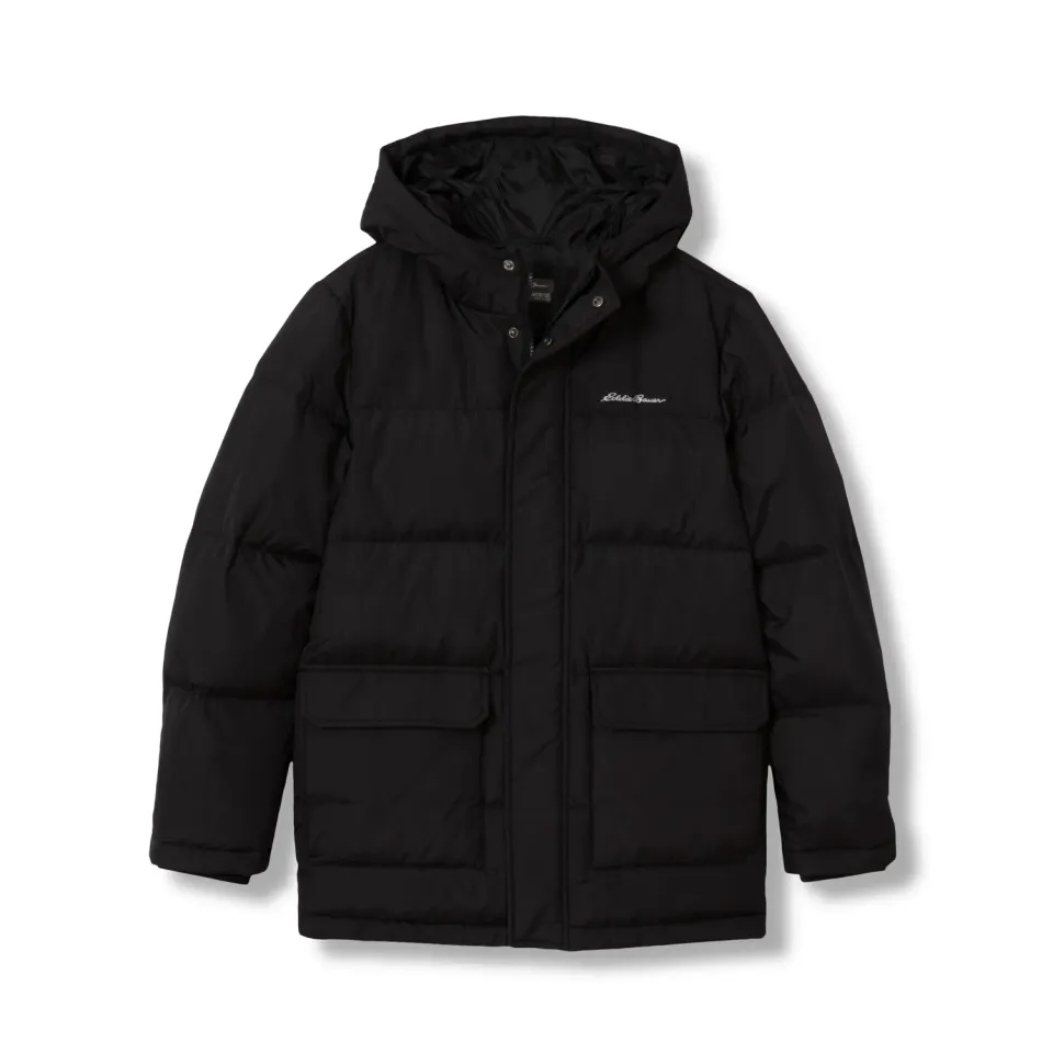 Eddie Bauer CirrusLite Down Parka geaca baieti neagra puf