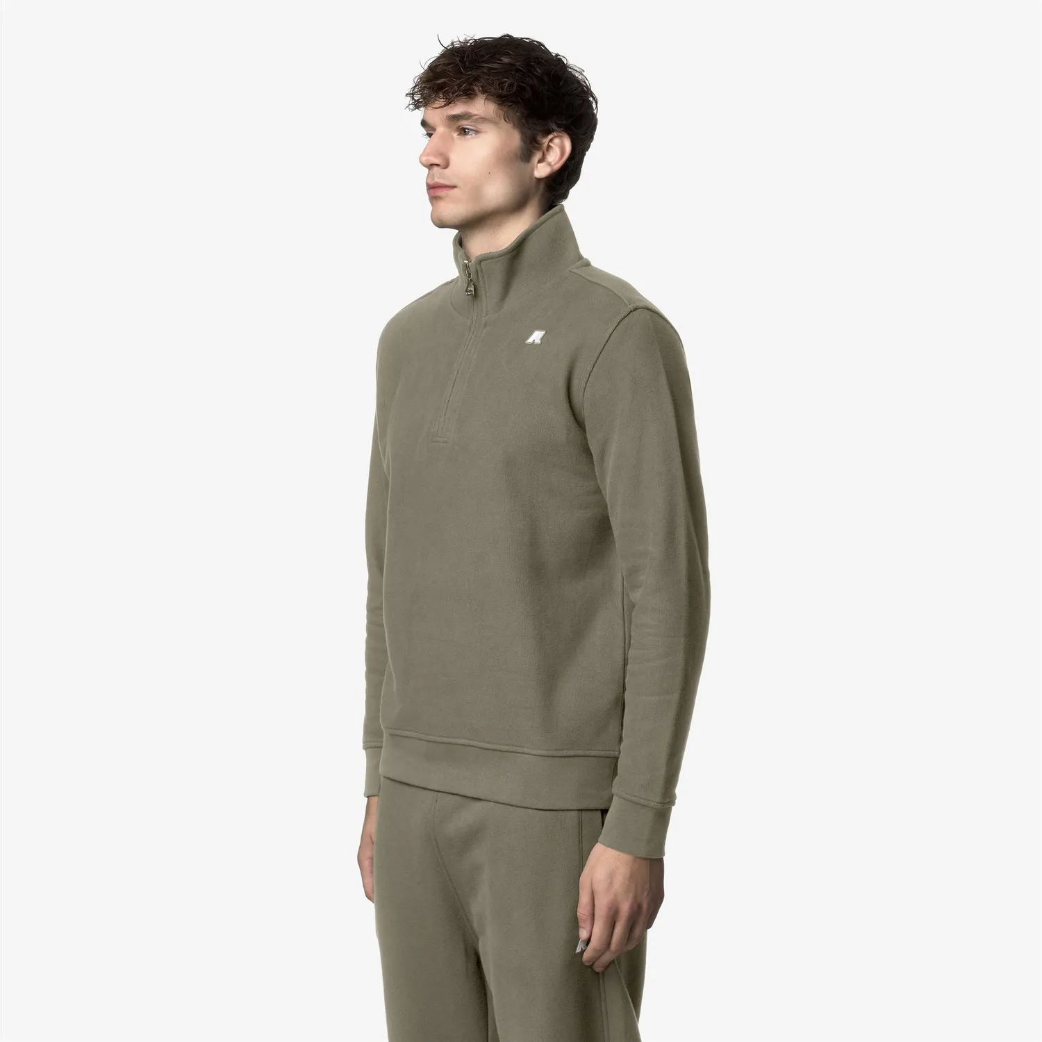 K-Way Finnick Heavy Fleece hanorac barbati verde