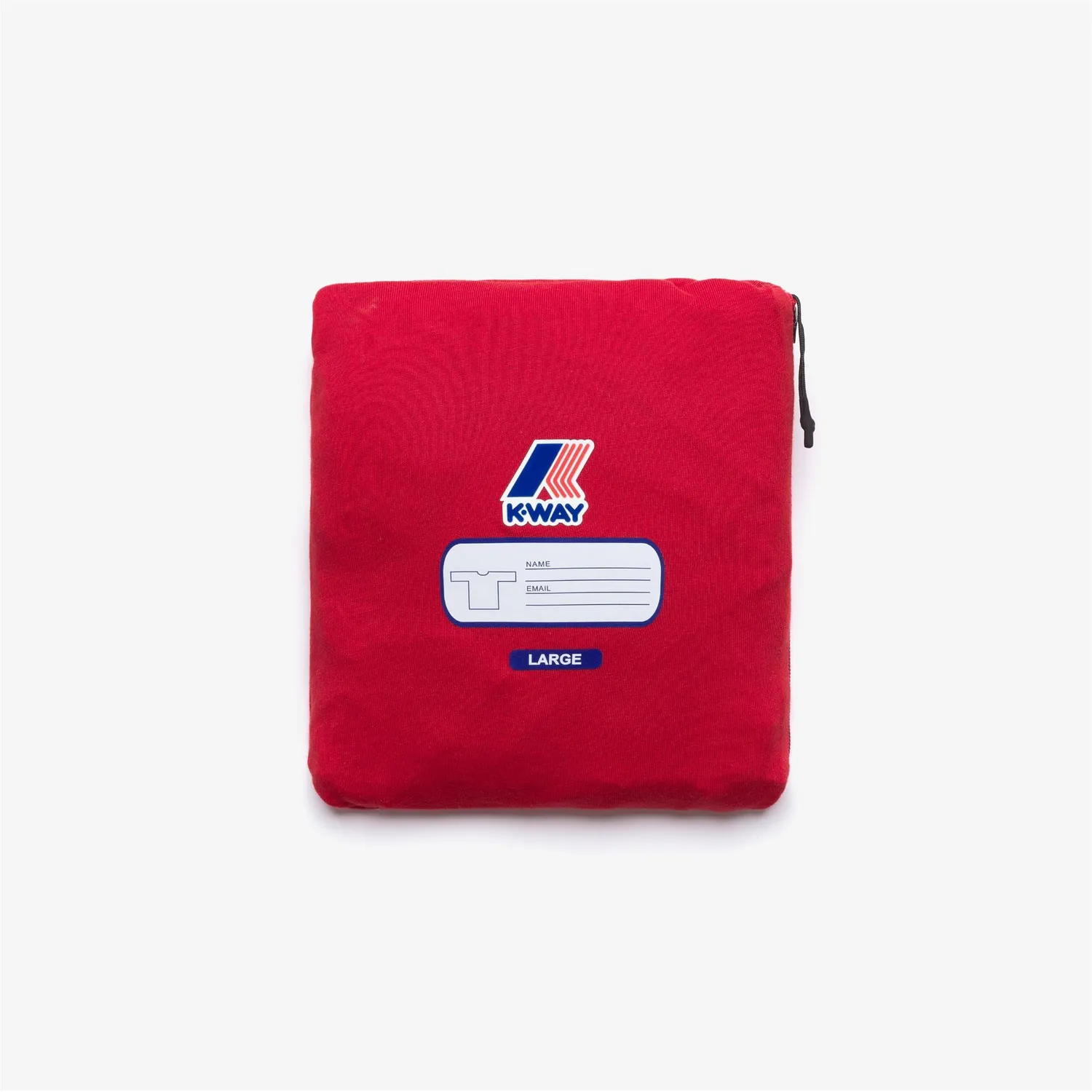 K-Way Leonide K7142KW tricou rosu unisex pliabil