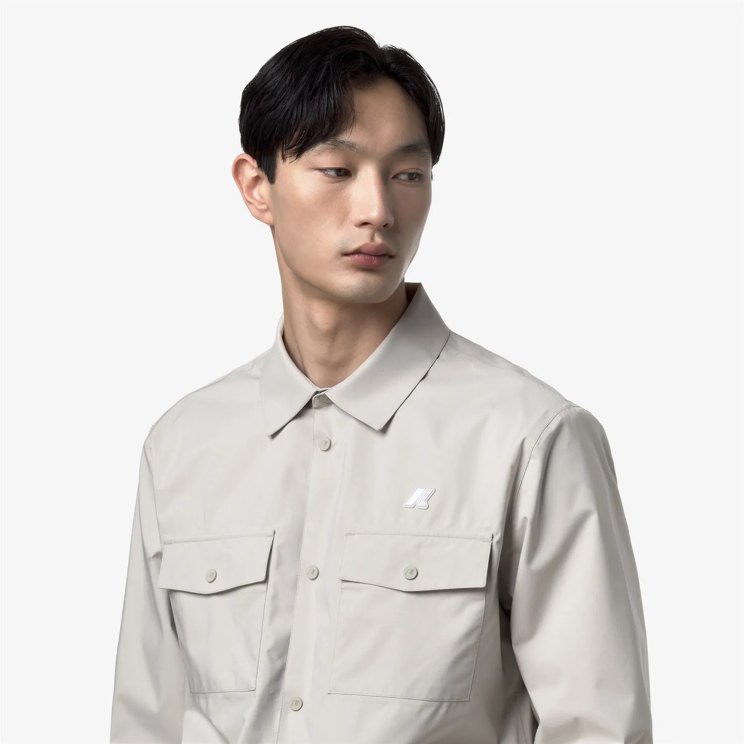 K-Way Umbert Stretch 2Layers geaca barbati bej impermeabila