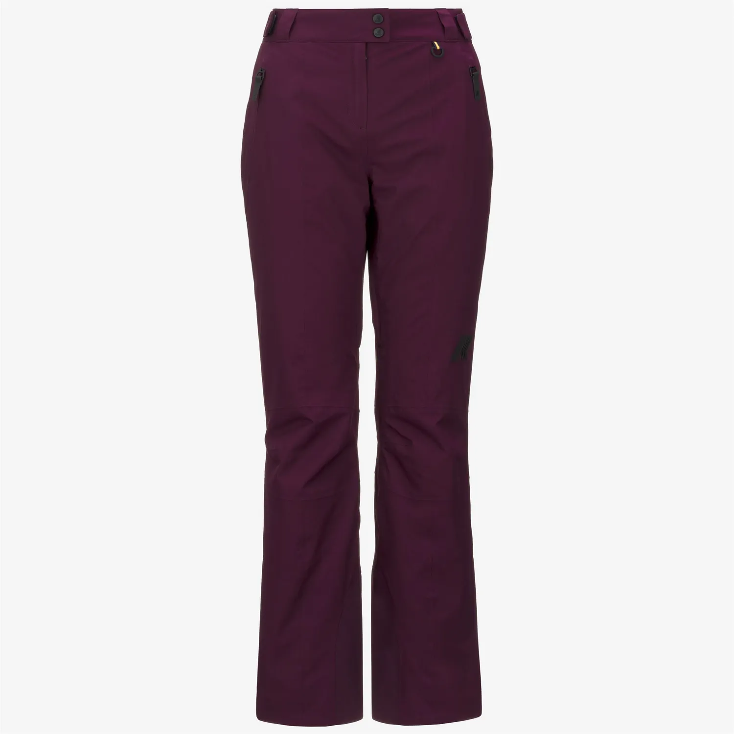 K-Way Bonneval Microtwill 2L pantaloni ski dama mov impermeabili