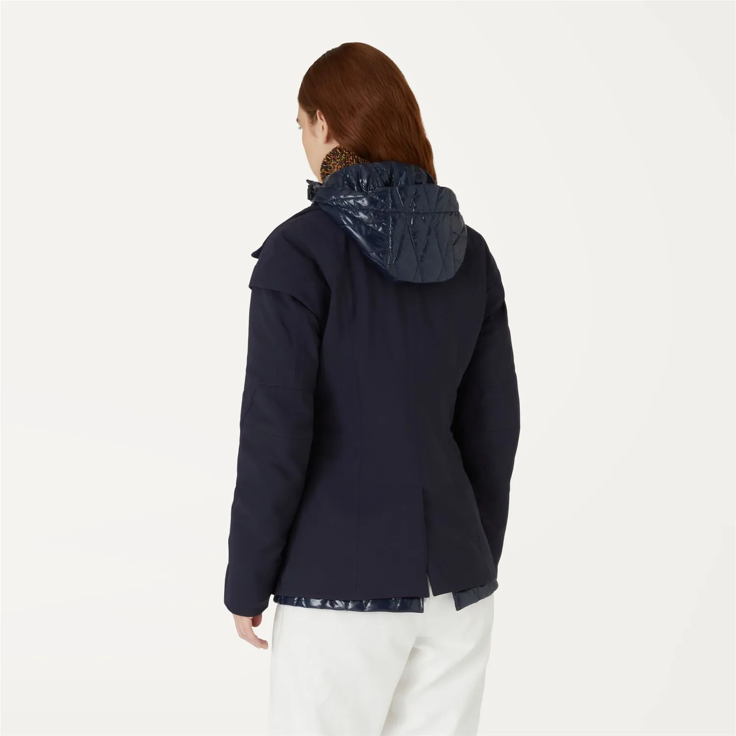 K-Way Soraye 3L Bonded Padded geaca dama bleumarin impermeabila