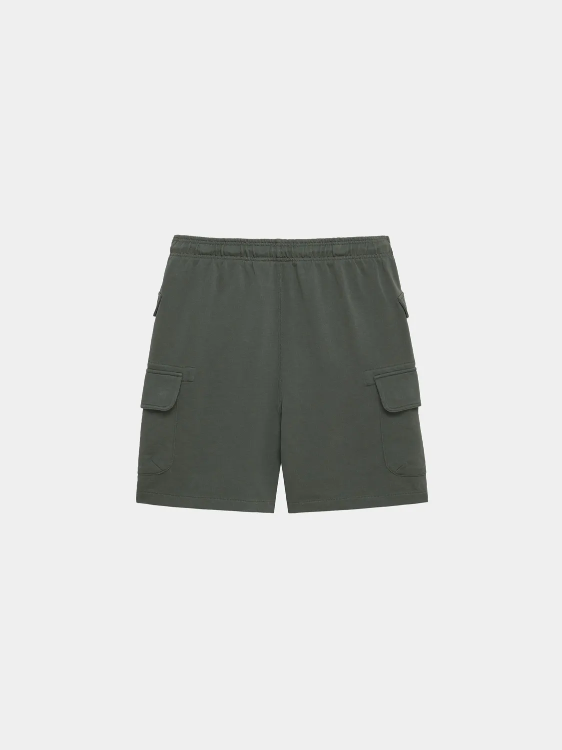 Alpha Industries Essential Cargo French Terry pantaloni scurti field gray cargo