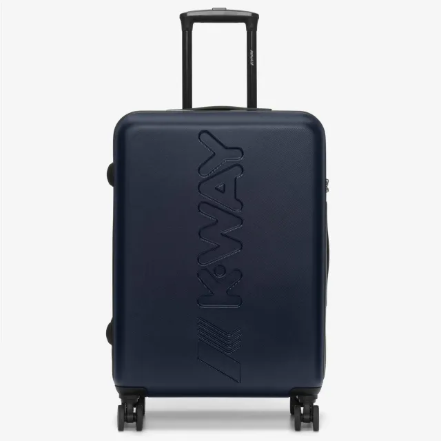 K-Way Trolley Medium troller albastru 56 l ABS