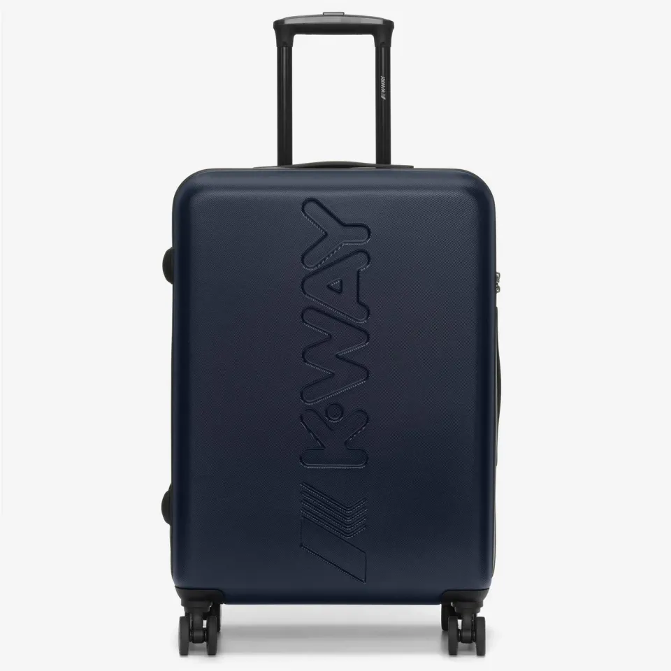 K-Way Trolley Medium troller albastru 56 l ABS