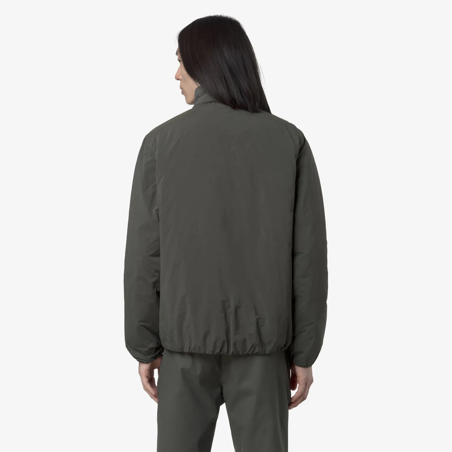 K-Way Valentine Plain Warm geaca barbati verde calduroasa