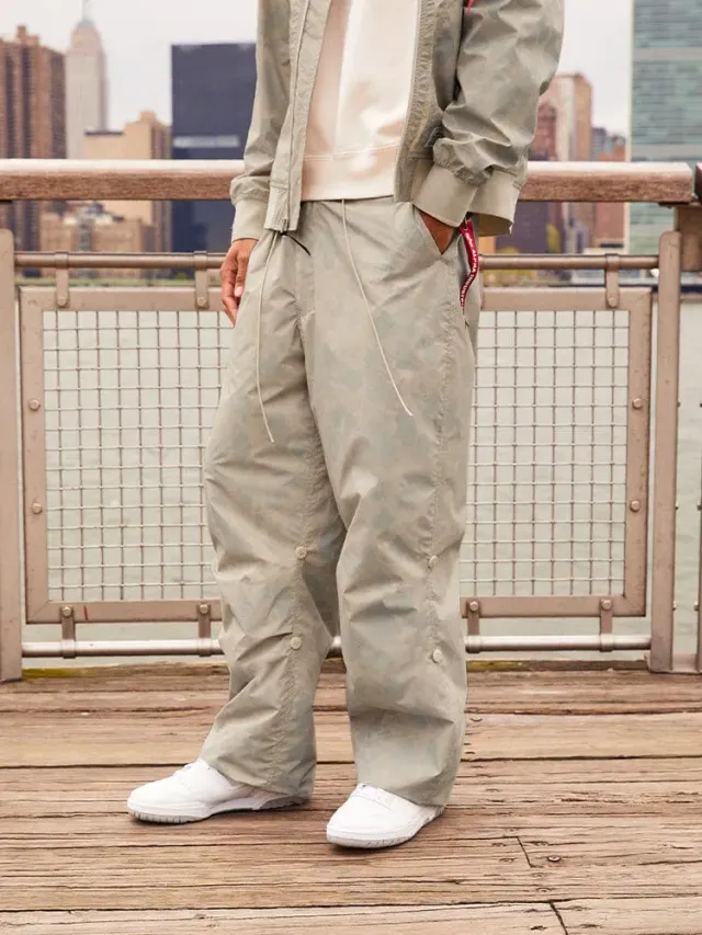 Alpha Industries Parachute pantalon limestone ripstop