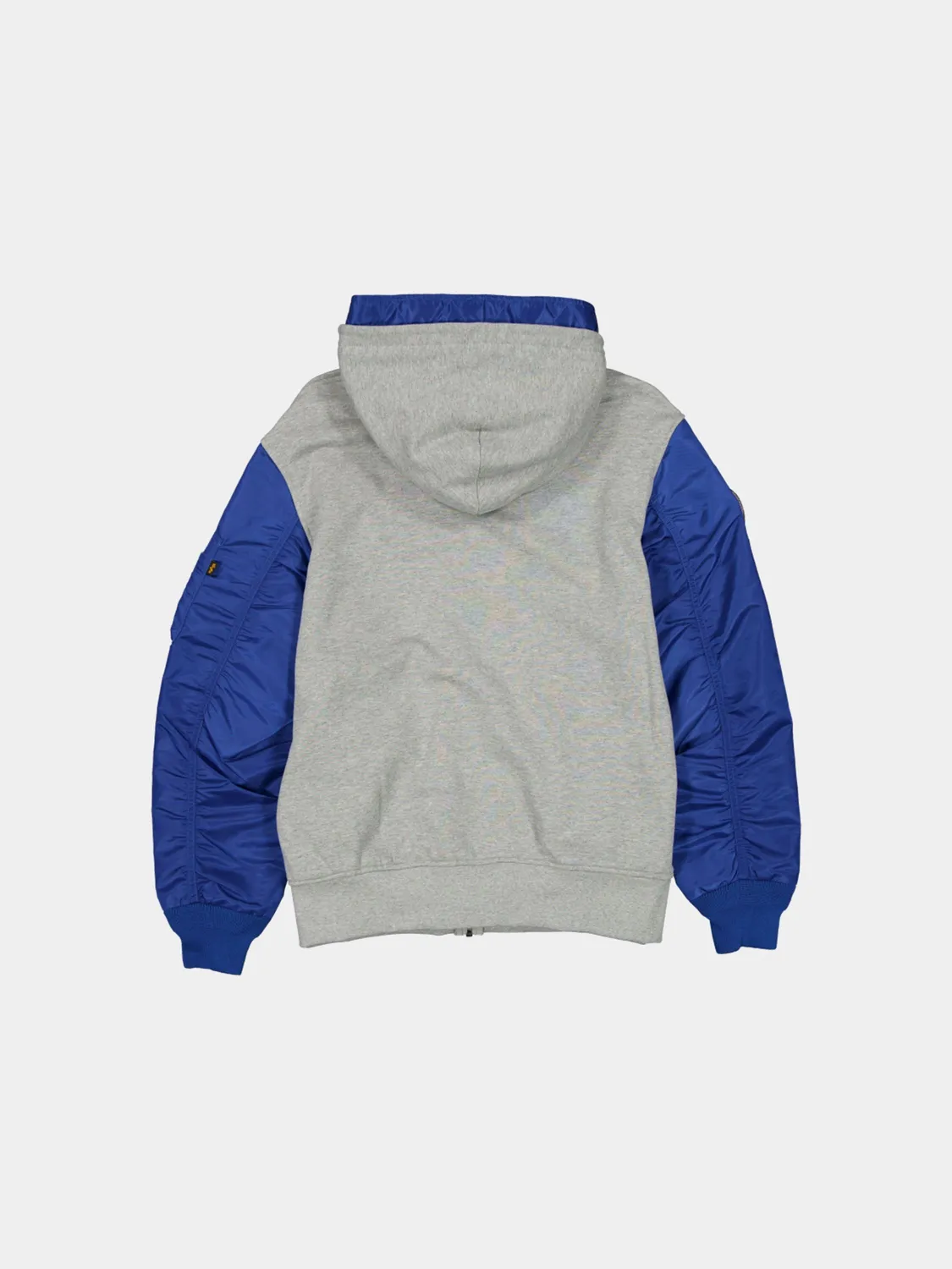 Alpha Industries Bills MA-1 hanorac albastru cu fermoar