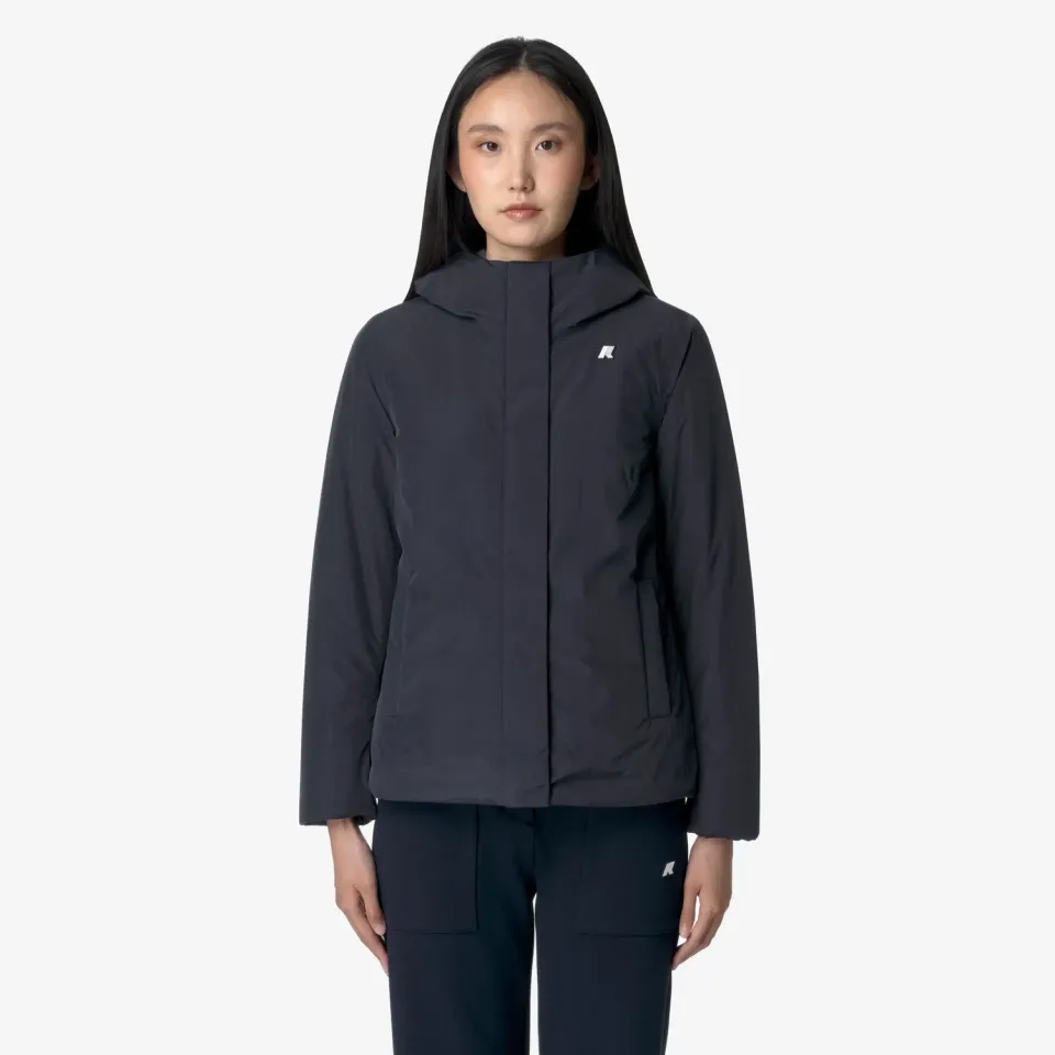 K-Way Lil Soft Touch Marmotta geaca scurta albastru calduroasa