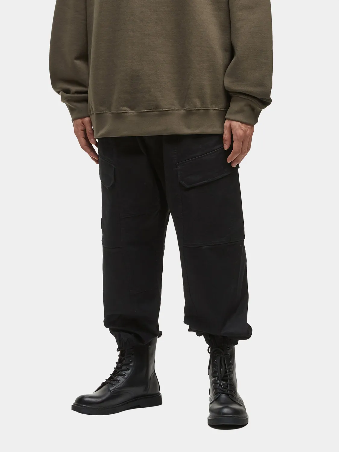 Alpha Industries UNFRM pantalon cargo negru barbati