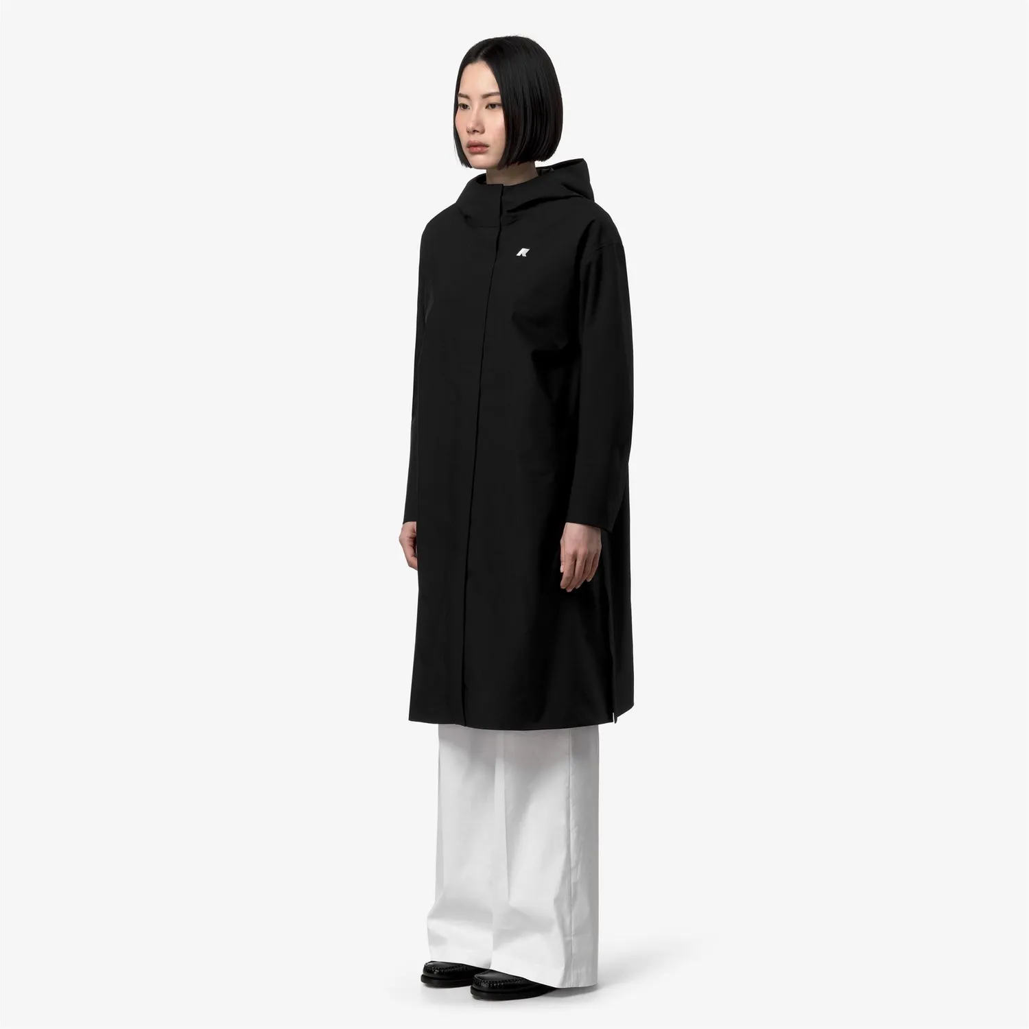 K-Way Tigrit Stretch 2L palton negru XS impermeabil