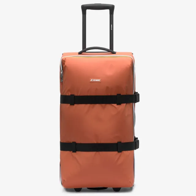 K-Way Blossac M K2128NW troler 66L portocaliu-negru impermeabil