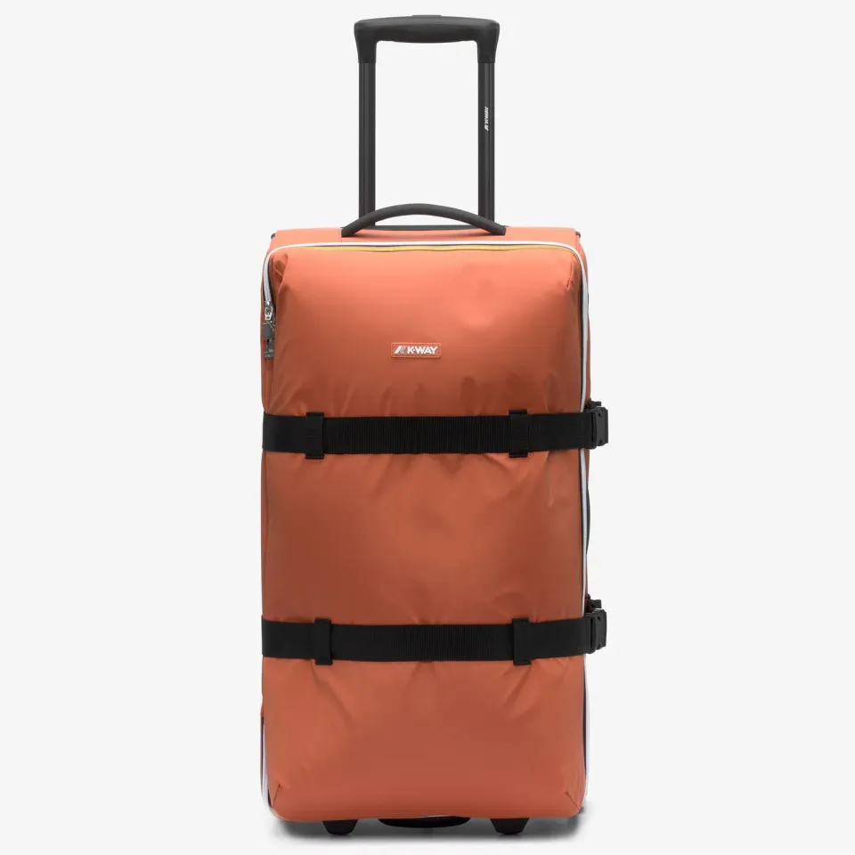 K-Way Blossac M K2128NW troler 66L portocaliu-negru impermeabil