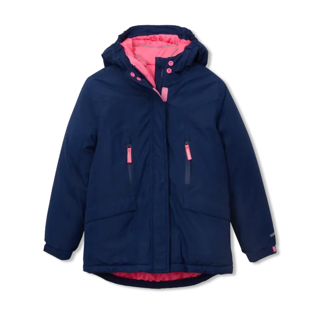 Eddie Bauer Powder Search Girls 3-In-1 geaca iarna roz impermeabila