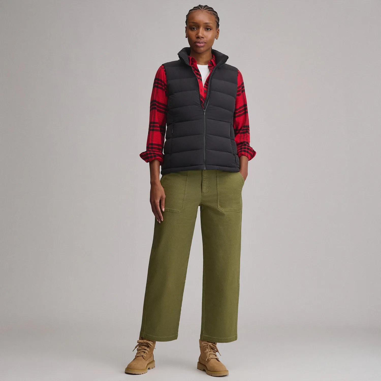 Eddie Bauer EB Stretch Down Vest vesta neagra puf 650