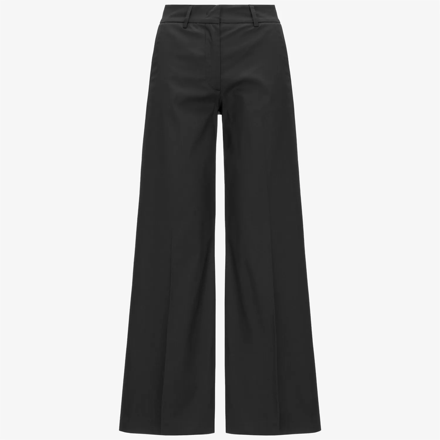 K-Way Tya Twill Tech pantaloni chino dama negri stretch