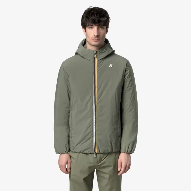 K-Way Jack Plain Warm geaca barbati verde lichen