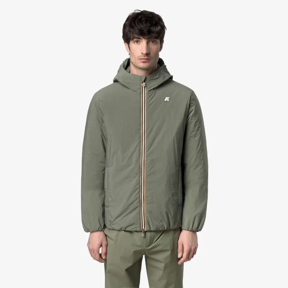 K-Way Jack Plain Warm geaca barbati verde lichen