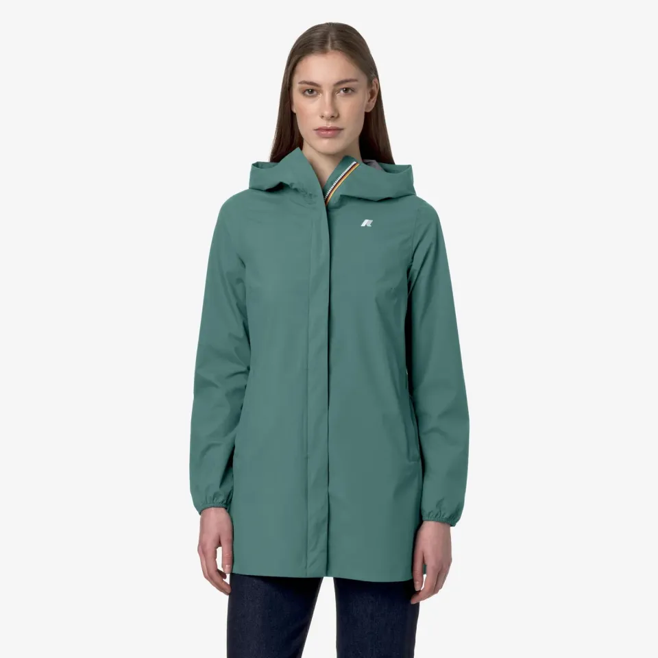 K-Way Sophie Stretch Dot geacă damă verde palmier