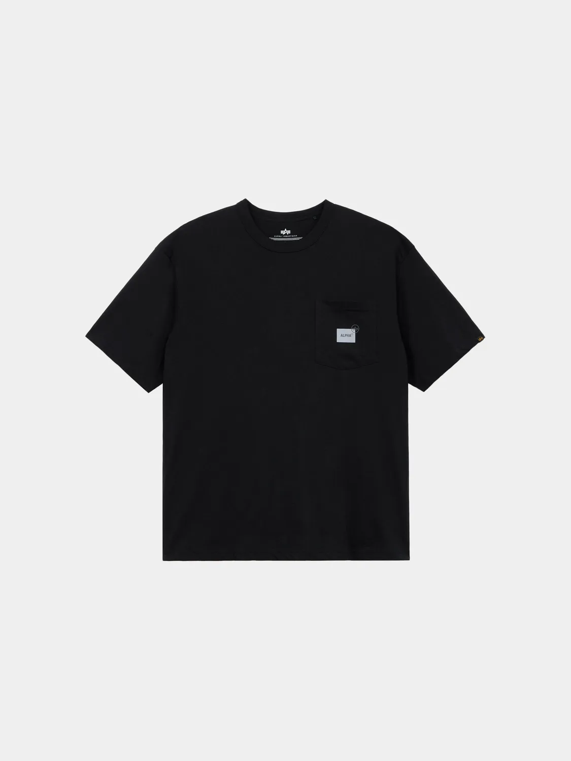 Alpha Industries UNFRM tricou White buzunar bumbac