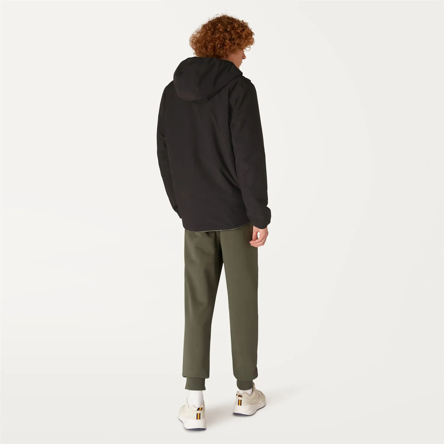 K-Way Jacques Warm Double geacă bărbați negru reversibilă